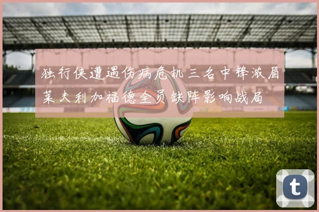 独行侠遭遇伤病危机三名中锋浓眉莱夫利加福德全员缺阵影响战局